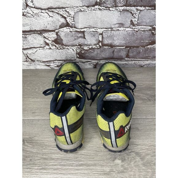 Reebok H20Drain DuraGrip FitFrame Black Yellow Running Gym Shoes Women 7.5US/38 - Picture 4 of 16